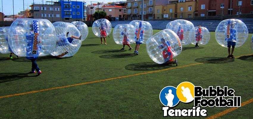 Javier Ceballos Jimenez Actividades deportivas originales en Tenerife Descubrelas - Bubble Football, una de las actividades deportivas más originales en Tenerife